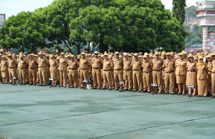ASN Pemprov Mulai Malas Ikut Apel Pagi